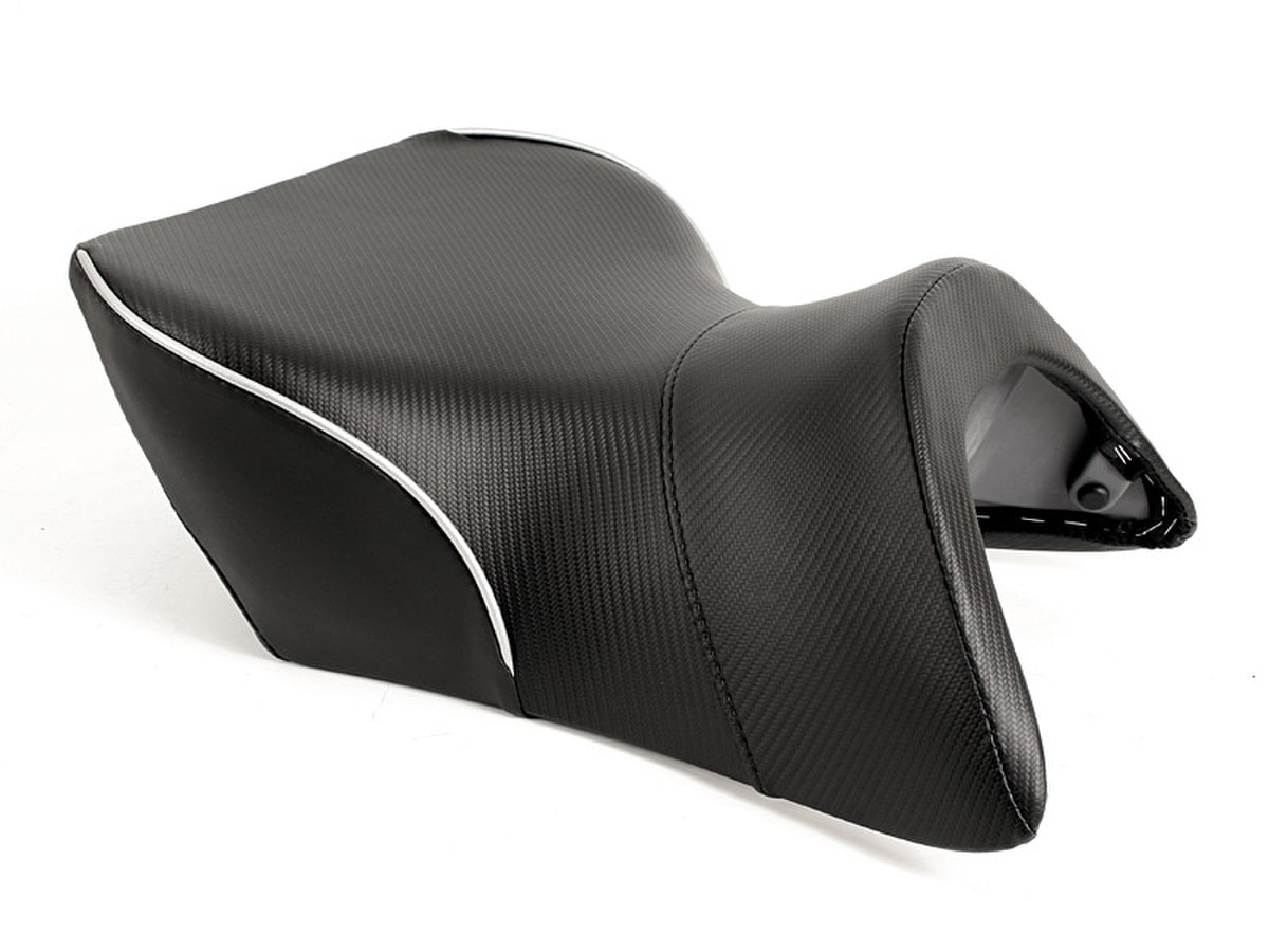 World Sport on the R 1200 RT - Standard Version Front Only (Shown with CarbonFX and metallic silver welt.)